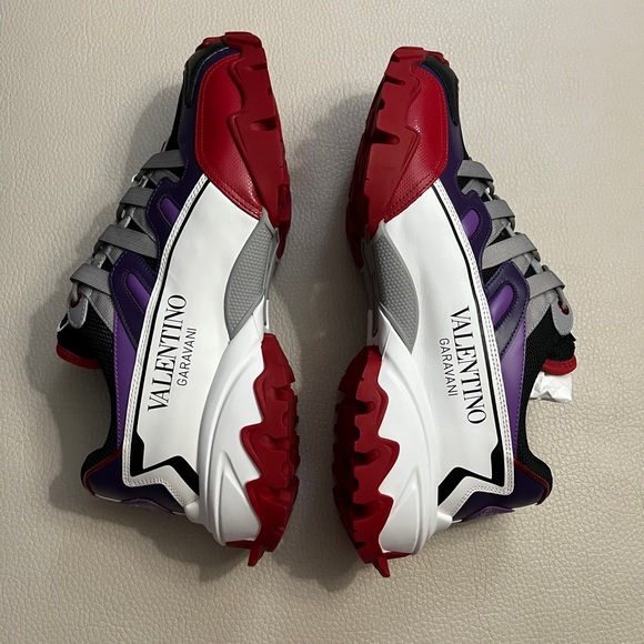 NWB - Valentino Garavani Climber Mesh Men’s Sneaker-Made in Italy-EU 42.5/US 9.5 - Picture 7 of 12